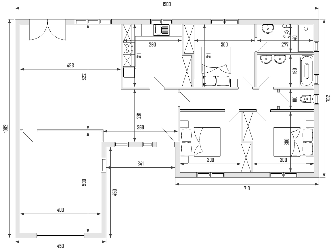 Casas de madera prefabricada 