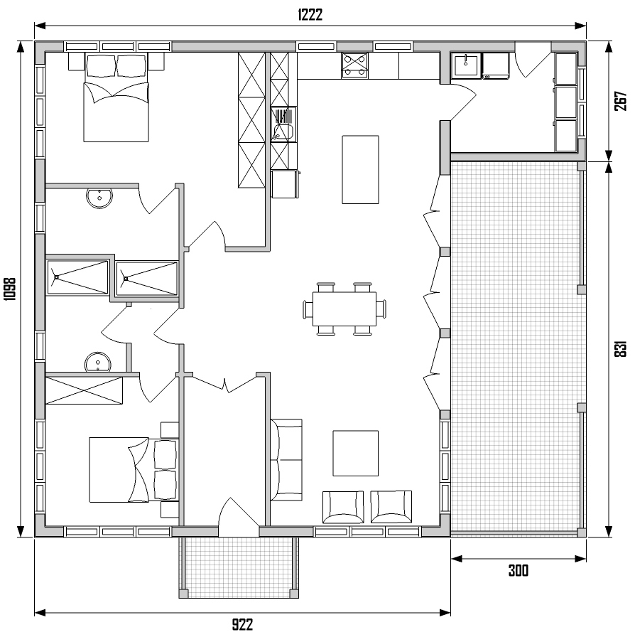 casas de madera modernas